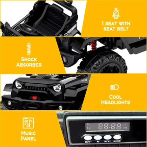 12V Battery-Powered Electric Ride-On Truck for Kids with Remote Control Toy Car Trend Times 5