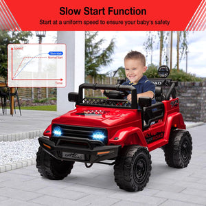 12V Battery Powered Ride-On Truck with Remote Control for Kids Trend Times 11