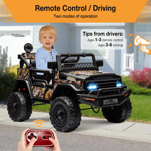12V Battery Powered Ride-On Truck with Remote Control for Kids Trend Times 15