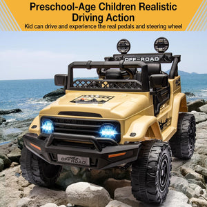 12V Battery Powered Ride-On Truck with Remote Control for Kids Trend Times 7