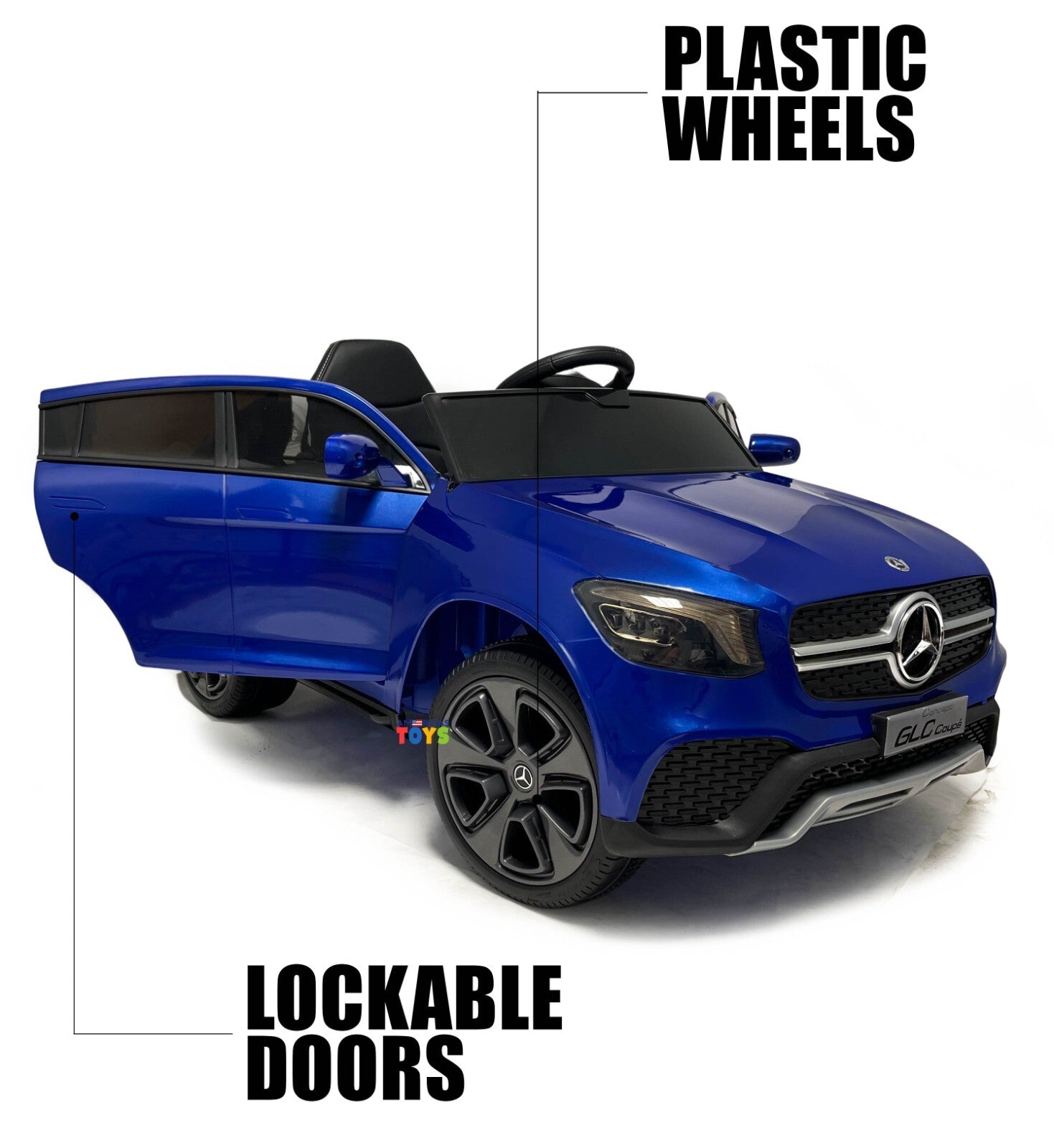 12V Electric Kids R/C Car with MP4 Screen Licensed Mercedes-Benz in Multiple Colors Trend Times 1