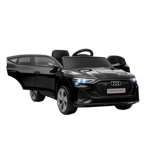12V Electric Ride-On Car for Kids with Remote Control, Safety Belt, and LED Lights in Black Trend Times Variant 0