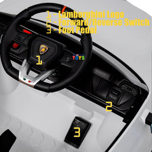 12V Electric Kids Ride-On RC Car with MP3 Licensed Lamborghini Design in Multiple Colors Trend Times 7