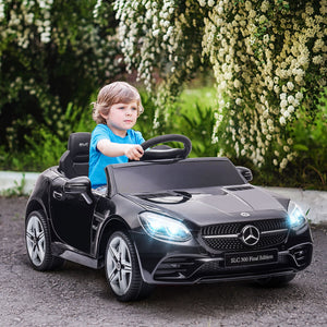 12V Electric Ride-On Car for Kids with Parental Remote Control, Dual Motors, Music, and Lights in Black Trend Times 8