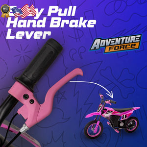 12V Electric Battery-Powered Pink Dirt Bike for Kids Ages 5 and Up Trend Times 1