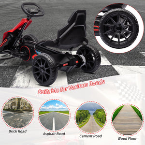 12V Electric Drift Kart for Kids with 35W Motor and Adjustable Speed for Ages 3-6 Trend Times 18