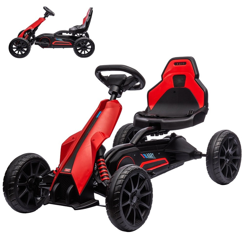 12V Electric Go-Kart for Kids with 7Ah Battery Powered Ride-On Car Trend Times 0
