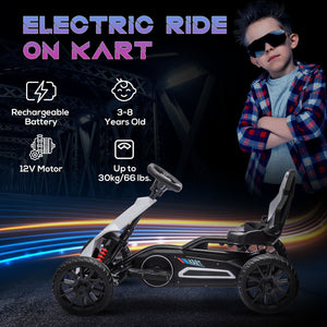 12V Electric Kids Go-Kart with Adjustable Speed and Music Trend Times 4