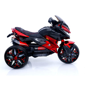 12V Electric 3-Wheel Kids Ride-On Motorcycle with Hand Controls and Lighting Wheels Trend Times 6