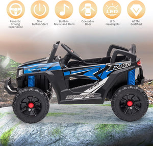 12V Electric Kids Off-Road UTV Truck with Music, Lights, and Safety Features Trend Times 1