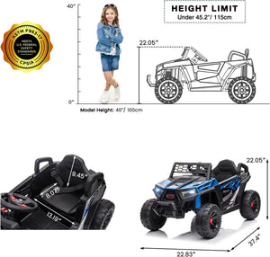 12V Electric Kids Off-Road UTV Truck with Music, Lights, and Safety Features Trend Times 6