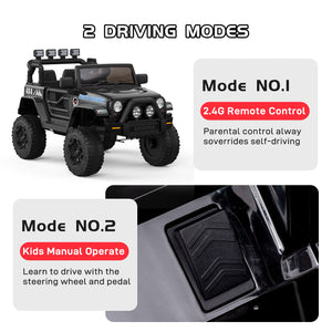 12V Electric Off-Road 4-Wheel Kids Ride-On Car with Remote Control and LED Lights Trend Times 8