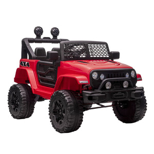 12V Electric Kids Ride-On Off-Road Truck Toy with Parent Remote Control Red Trend Times Variant 0