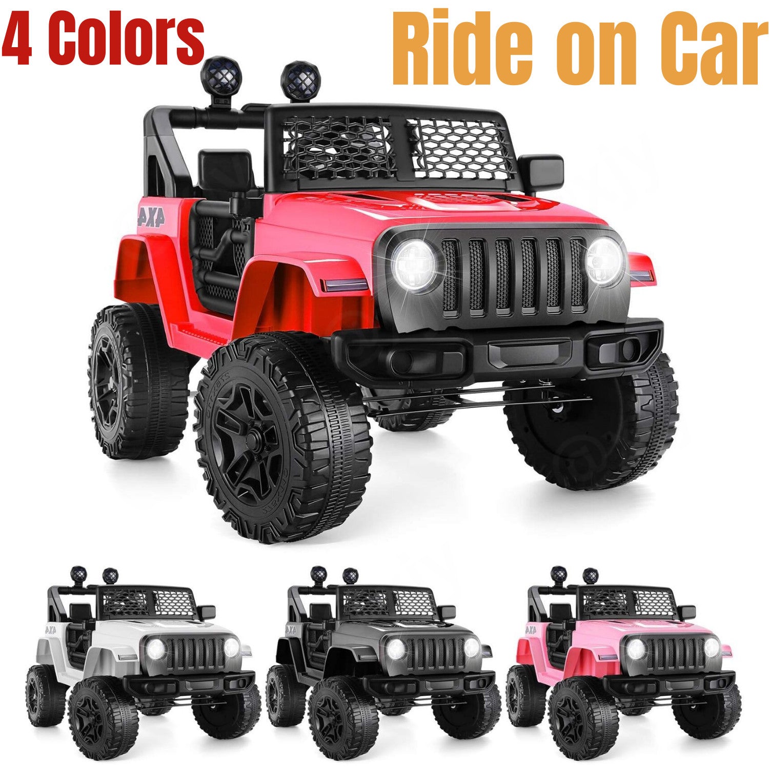 12V Electric Battery-Powered Kids Ride-On Truck with Remote Control and MP3 Player Trend Times 1