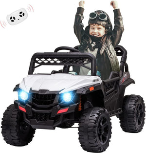 12V Electric Kids Ride-On Truck Toy with 3 Speeds, MP3, LED Lights, and Parent Remote Control Trend Times 1