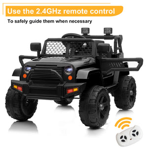 12V Electric Dual-Drive Remote Control Ride-On Truck for Kids Ages 3-5 Trend Times 13