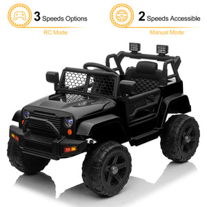 12V Electric Dual-Drive Remote Control Ride-On Truck for Kids Ages 3-5 Trend Times 8