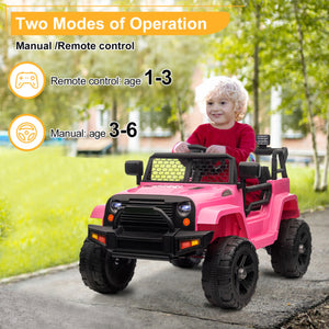 12V Electric Dual Drive Remote Control Kids Ride-On Truck Toy Car Trend Times 4