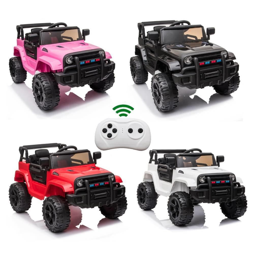 12V Electric Kids Ride-On SUV Truck with 3 Speeds, MP3, LED Lights, and Remote Control Trend Times 1