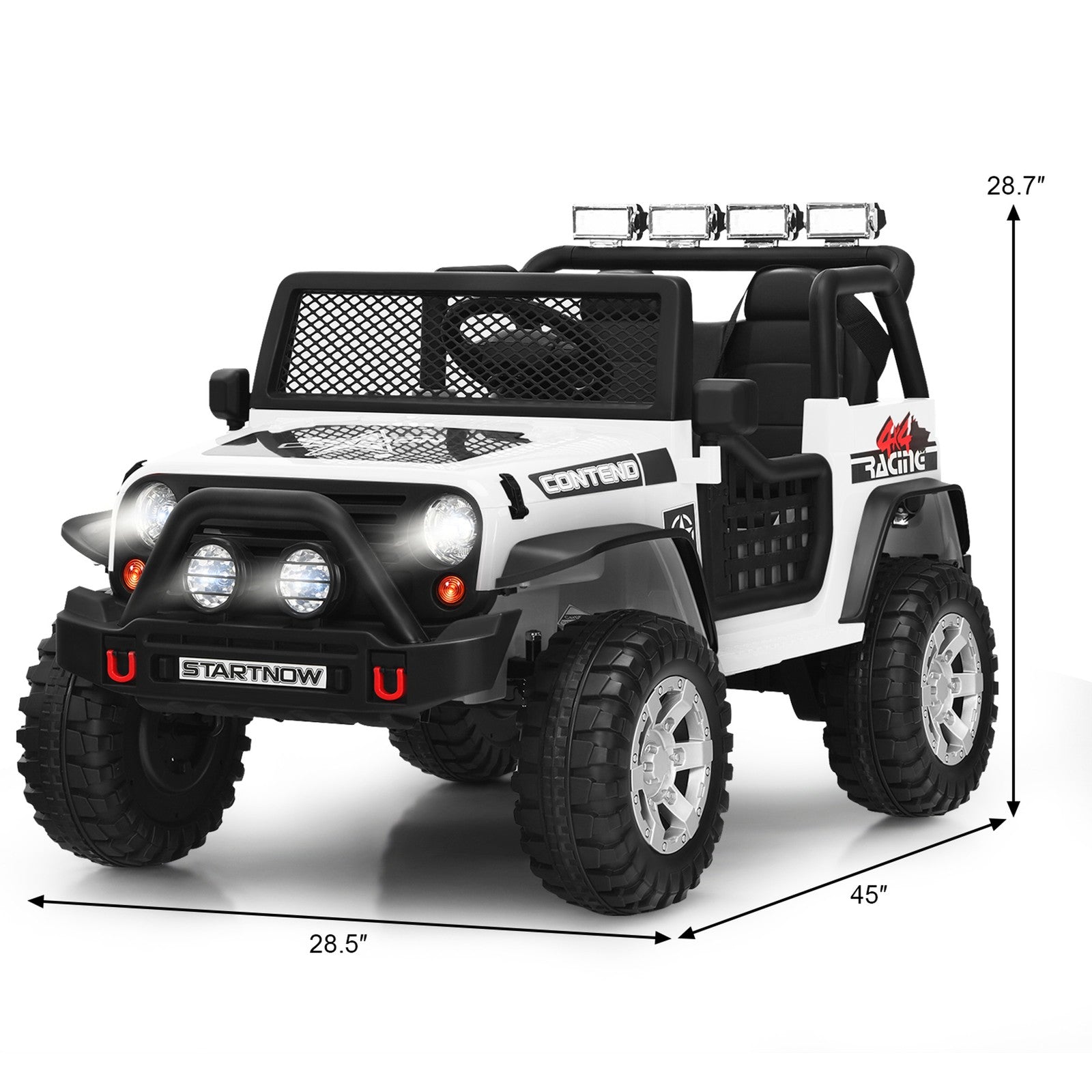 12V Electric Kids Ride-On Truck with MP3, Horn, and 2.4G Remote Control Trend Times 1