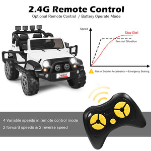 12V Electric Kids Ride-On Car with Remote Control, Storage Box, and Music Trend Times 6