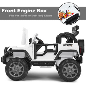 12V Electric Kids Ride-On Car with Remote Control, Storage Box, and Music Trend Times 7