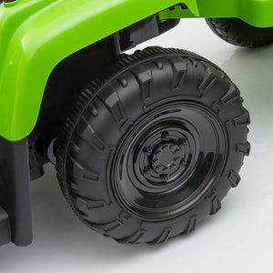 12V Battery-Powered Electric Ride-On Kids Tractor with Trailer Toy Trend Times 17