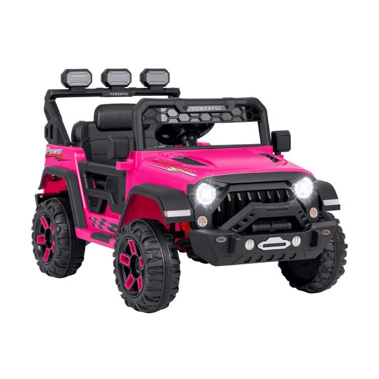 12V Electric Ride-On Truck for Toddlers with Remote Control and Music Trend Times 0