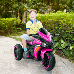 12V Battery-Powered Electric Three-Wheel Motorcycle Ride-On for Kids Trend Times 5