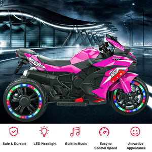 12V Battery-Powered Electric Three-Wheel Motorcycle Ride-On Toy for Kids Trend Times 11