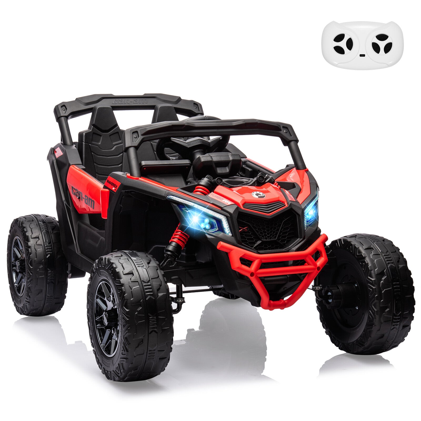 12V Electric Off-Road UTV Ride-On Car for Kids with Remote Control, LED Lights, and Music Trend Times 1