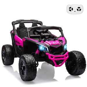 12V Electric Off-Road UTV Ride-On Car for Kids with Remote Control, LED Lights, and Music Trend Times 10