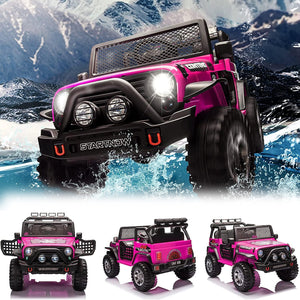 12V Electric 2-Seater Kids Ride-On Jeep Truck with Remote Control Trend Times 0