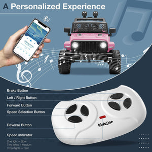 12V Electric Ride-On SUV Toy Vehicle with Remote Control, LED Lights, MP3, and DIY License Plate Trend Times 10