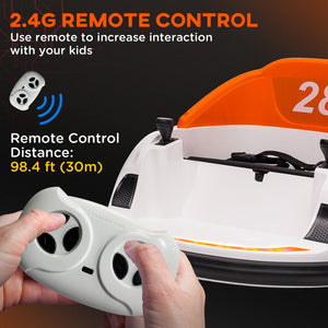 12V Electric Ride-On Bumper Car with Remote Control for Kids 1-5 Years Trend Times 5