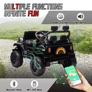12V Electric Ride-On UTV Car for Kids with Remote Control, LED Lights, USB, and Rechargeable Battery Trend Times 6