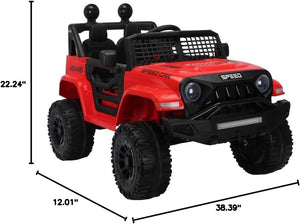 12V Electric Ride-On Truck for Kids with Dual Motor, Bluetooth Music, and Remote Control Trend Times 7