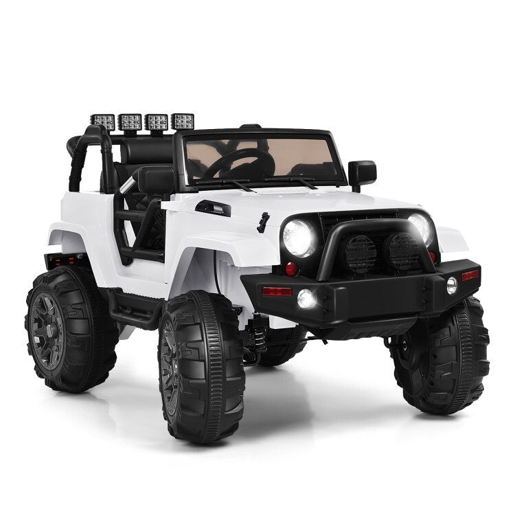 12V Electric Kids Ride-On Truck with Remote Control and LED Lights Trend Times 0