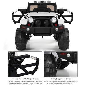 12V Electric Kids Ride-On Truck with Remote Control and LED Lights Trend Times 6