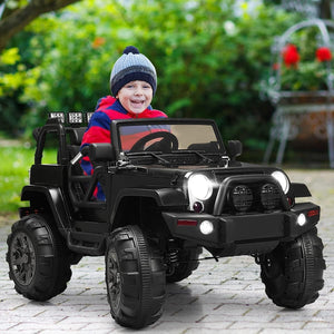 12V Electric Ride-On Truck with Double Doors, Parental Control, and Suspension System Trend Times 3