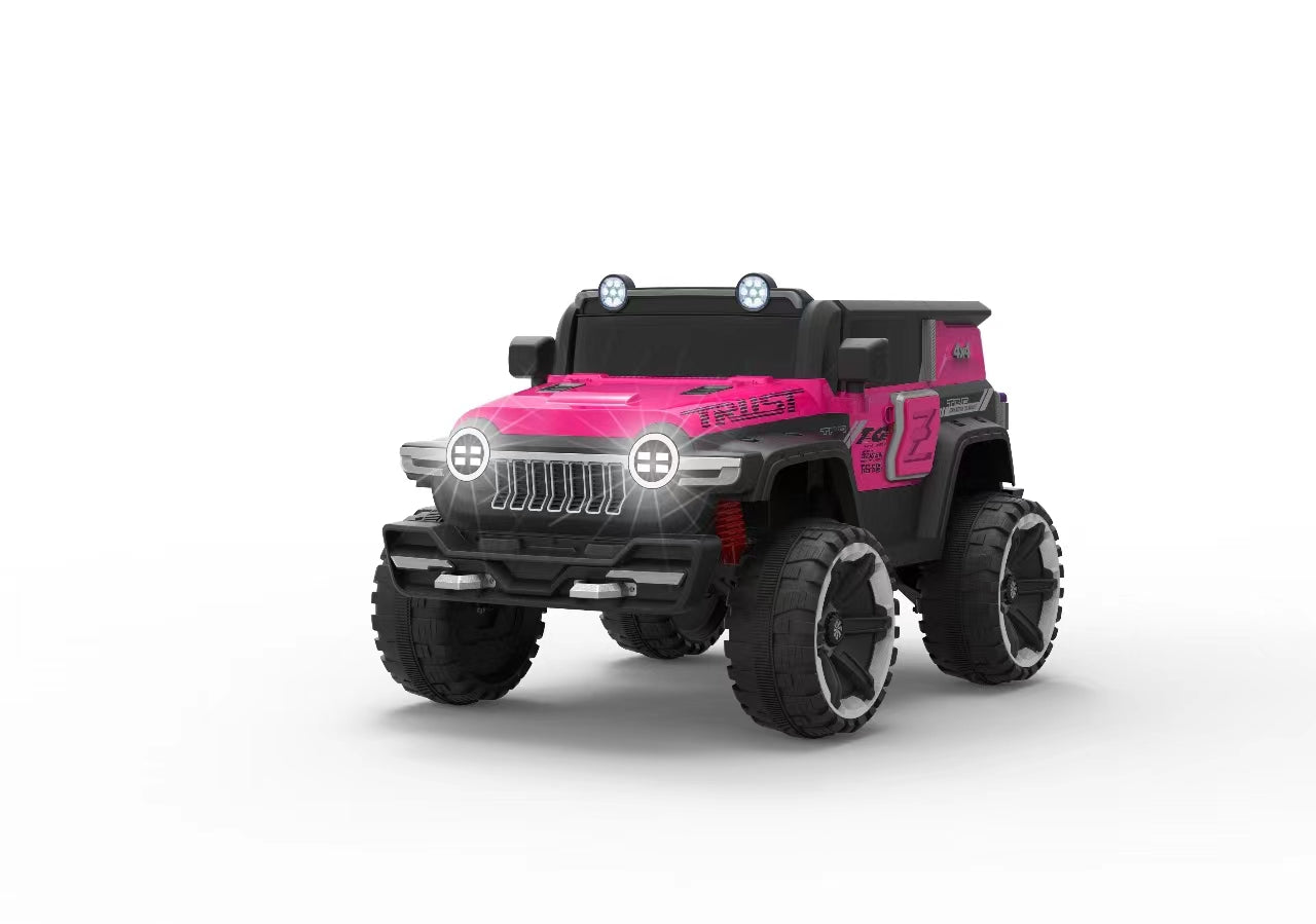 12V Electric Ride-On Truck Car with Remote Control Powered Vehicle Toy Trend Times Variant 0