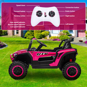 12V Electric UTV Ride-On Car for Kids Battery Powered with Remote Control Trend Times 9