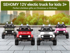 12V Electric 2-Seater Kids Ride-On Jeep Truck with Remote Control Trend Times 12