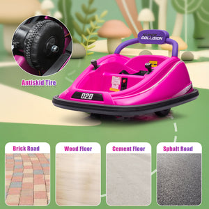 12V Electric Kids Ride-On Bumper Car with 360° Spinning, Remote Control, and MP3 Player Trend Times 5