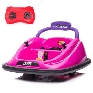 12V Electric Kids Ride-On Bumper Car with 360° Spinning, Remote Control, and MP3 Player Trend Times Variant 0