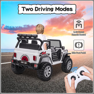 12V Electric Ride-On Jeep Truck for Kids 2-Seater with Remote Control Trend Times 9