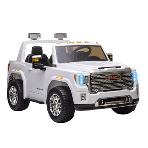 12V GMC Sierra HD Kids Ride-On Car with Battery, Remote Control, and Music Trend Times 3