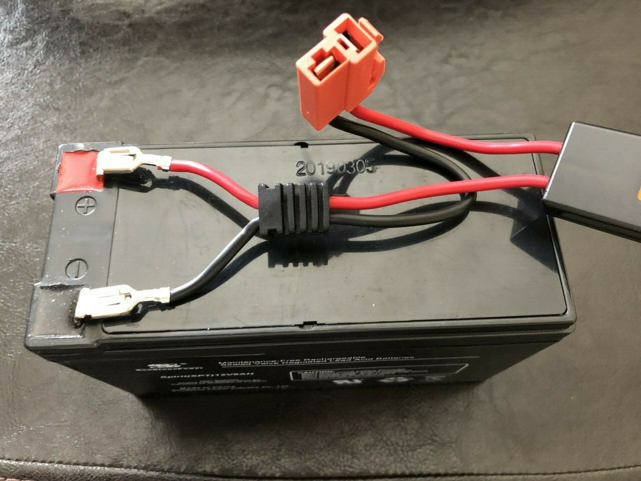 12V High Run Time Battery with Orange Connector for 12 Volt Nighthawk Ride-On Trend Times Variant 0