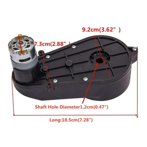12V High-Speed Gearbox Motor with Quick-Change Connectors for Ride-On Toys Trend Times 4