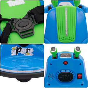 12V Electric Ride-On Bumper Car for Kids with 360-Degree Spin, Ages 3-8 Trend Times 10